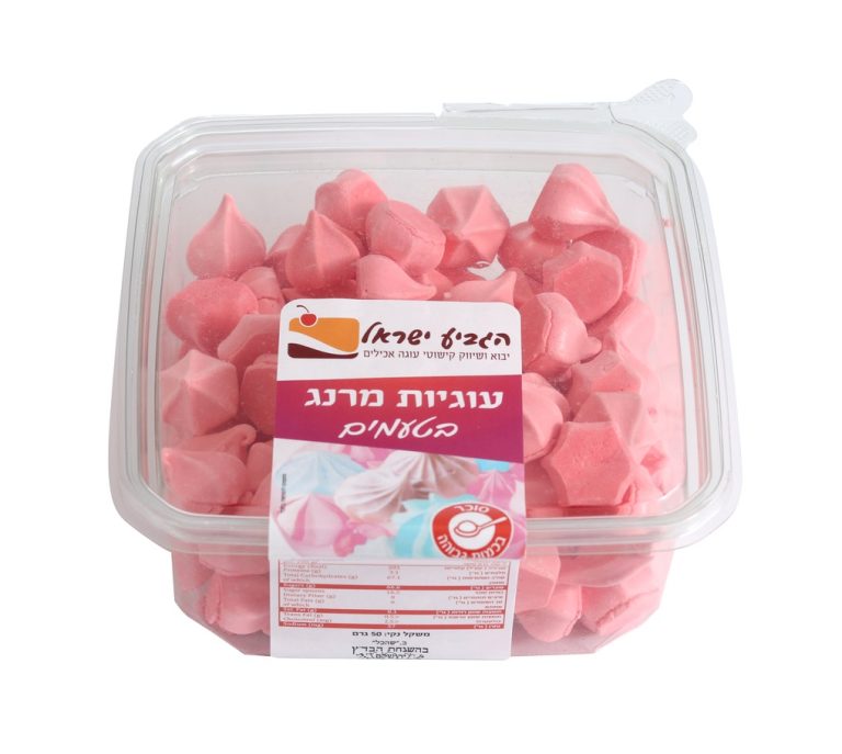 נשיקות מרנג 50 גרם | ורוד